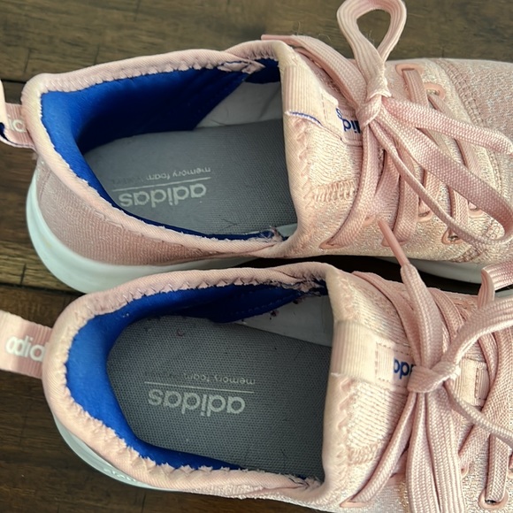 Adidas Pink Memory Foam Sneakers 8 - Picture 5 of 5